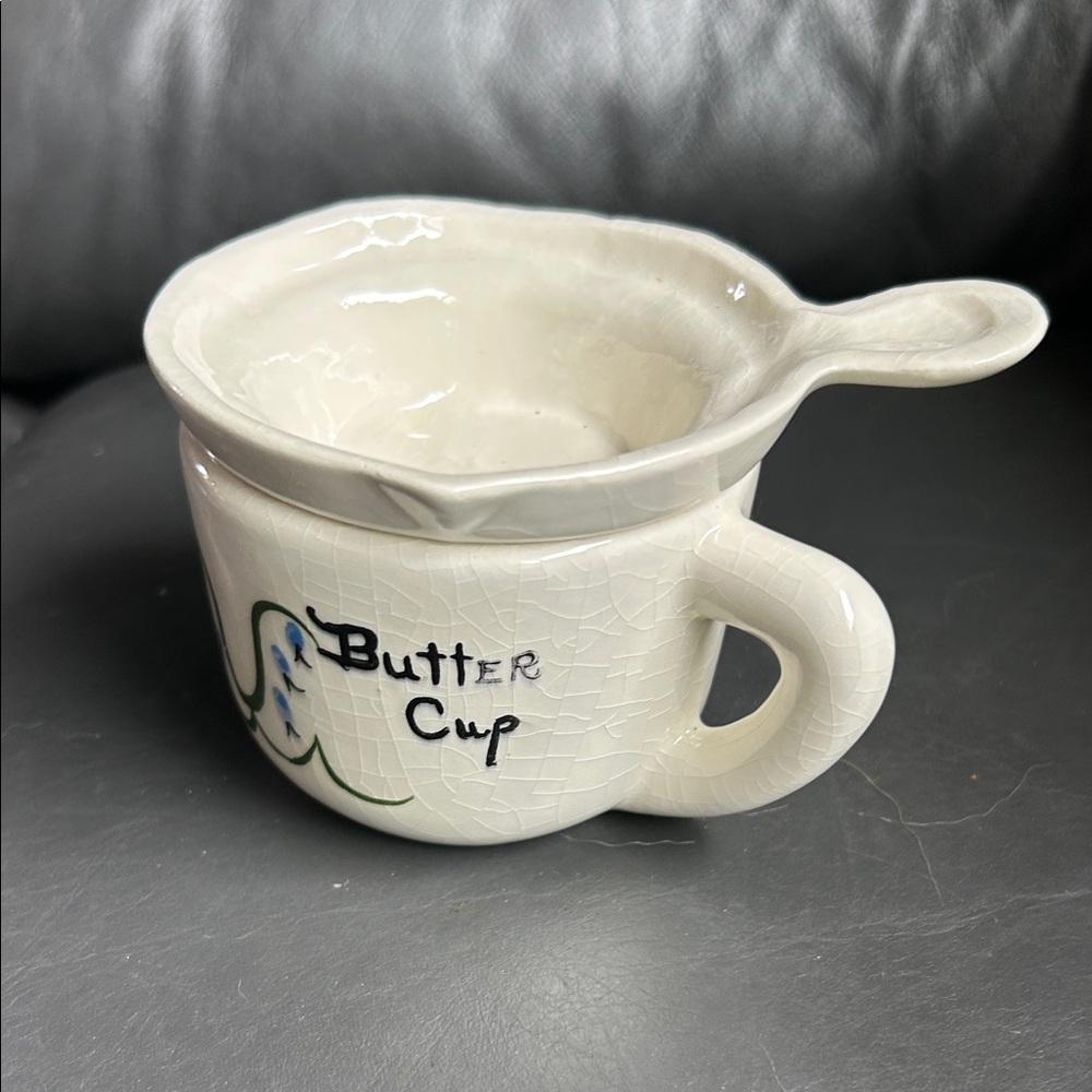 Butter Cup White Ceramic Serveware